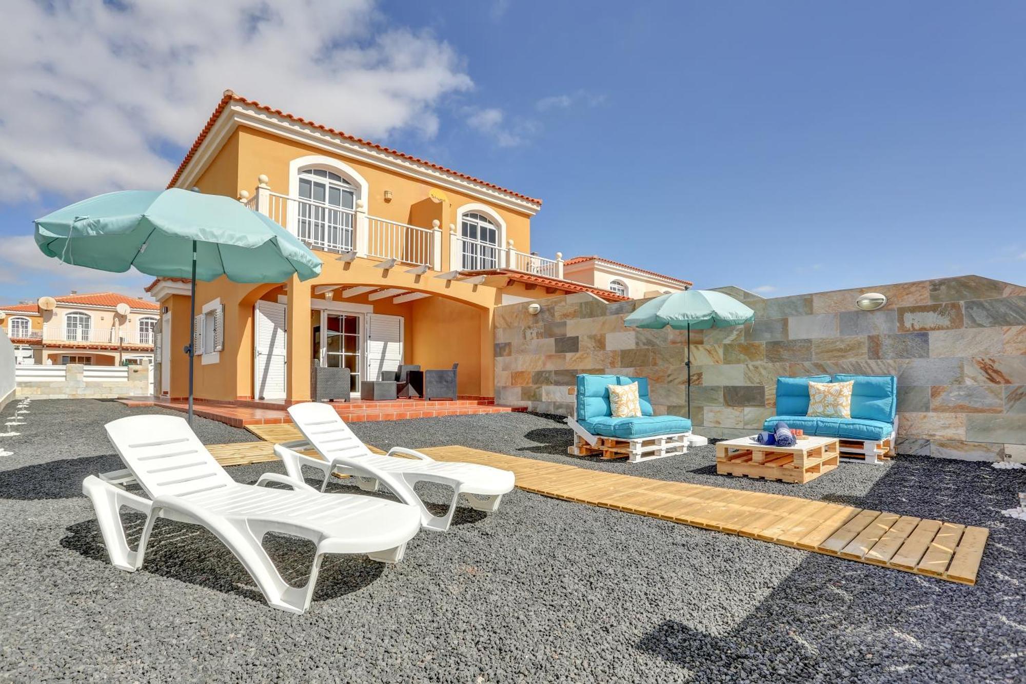 Minerva Vila Caleta De Fuste Exterior foto